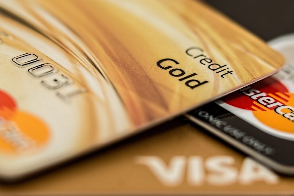 Secure credit card showcasing advanced financial services and solutions